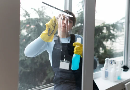Nettoyage de vitres intérieures et extérieures à Roquebrun